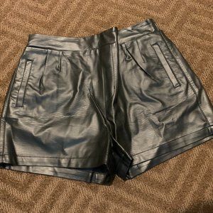 Tinsel Faux Leather Shorts